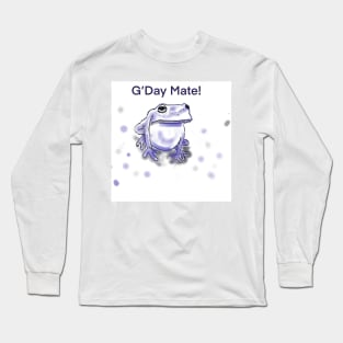 Gday mate,frog Long Sleeve T-Shirt